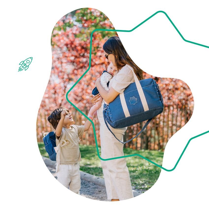 Bowling Oasis Diaper Bag | Diaper Bag | Badabulle for Mamas & Papas LB - 6hr