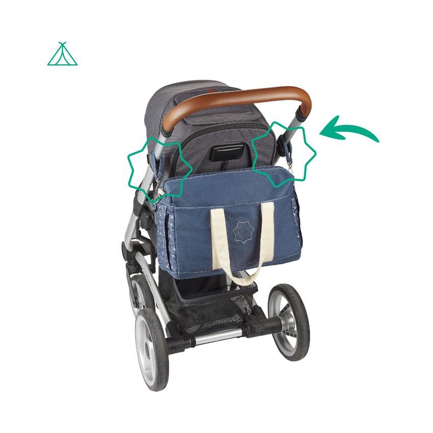 Bowling Oasis Diaper Bag | Diaper Bag | Badabulle for Mamas & Papas LB - 6hr