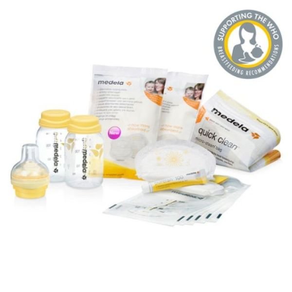 Breastfeeding Starter Kit | Nursing Kit | Medela for Mamas & Papas LB - 6hr