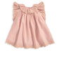 Broderie Frill Dress - Pink | Dress | Mamas & Papas for Mamas & Papas LB - 6hr