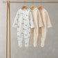 Bunny Floral Sleepsuits (Set of 3) | Sleepsuit | Mamas & Papas for Mamas & Papas LB - 6hr