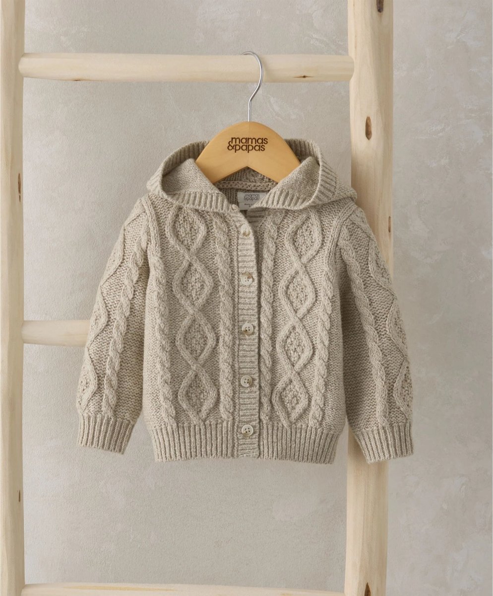 Cable Knit Cardigan | Cardigan | Mamas & Papas for Mamas & Papas LB - 6hr