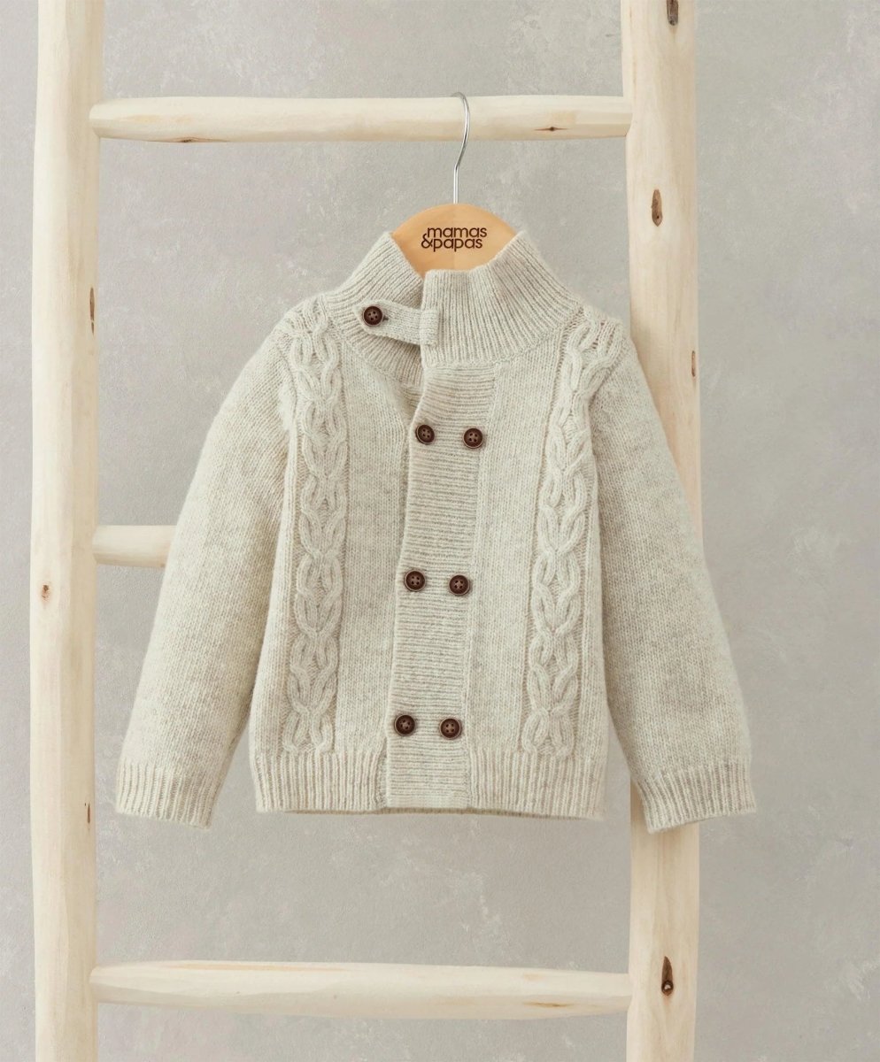 Cable Knit Cardigan | Cardigan | Mamas & Papas for Mamas & Papas LB - 6hr