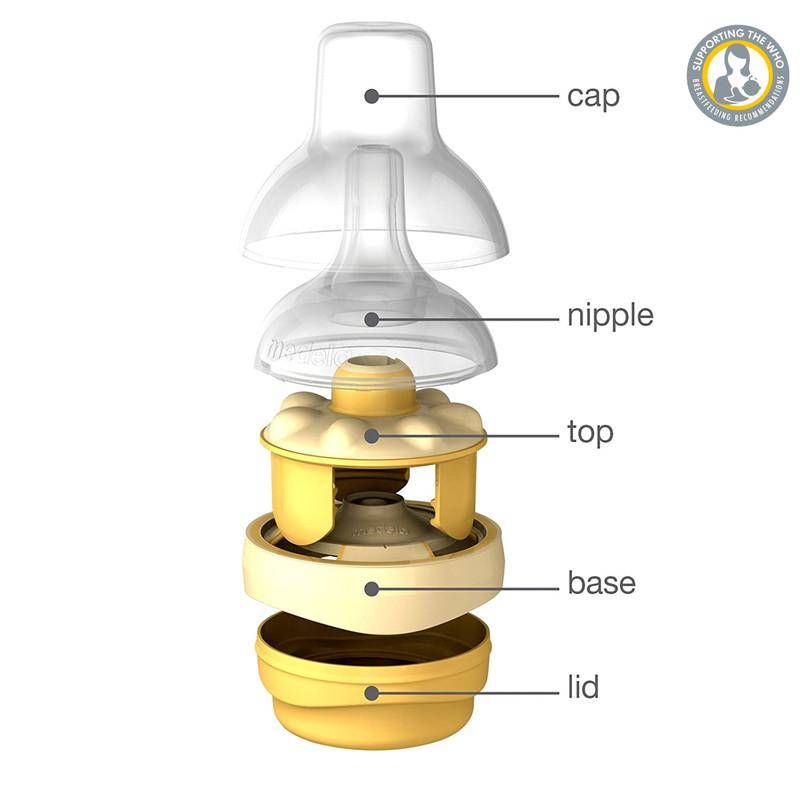 Calma Bottle and Teat 150 ml | Bottle Feeding | Medela for Mamas & Papas LB - 6hr