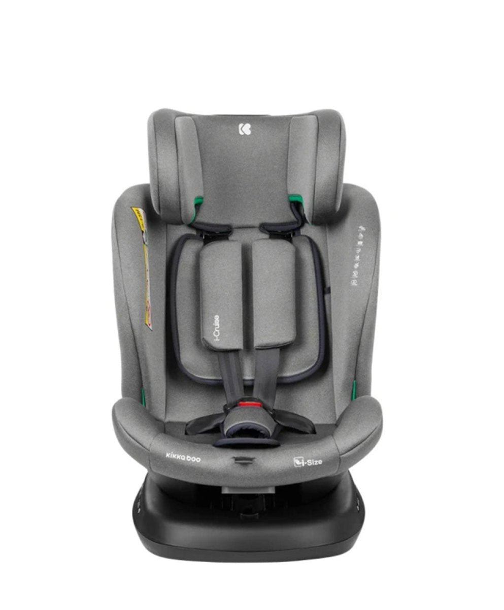 Car Seat i - Cruise 40 - 150cm - Dark Grey | Car Seat | KikkaBoo for Mamas & Papas LB - Baby Gear