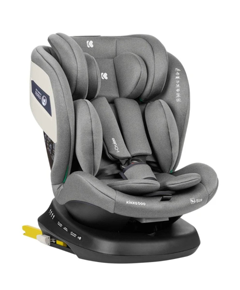 Car Seat i - Cruise 40 - 150cm - Dark Grey | Car Seat | KikkaBoo for Mamas & Papas LB - Baby Gear