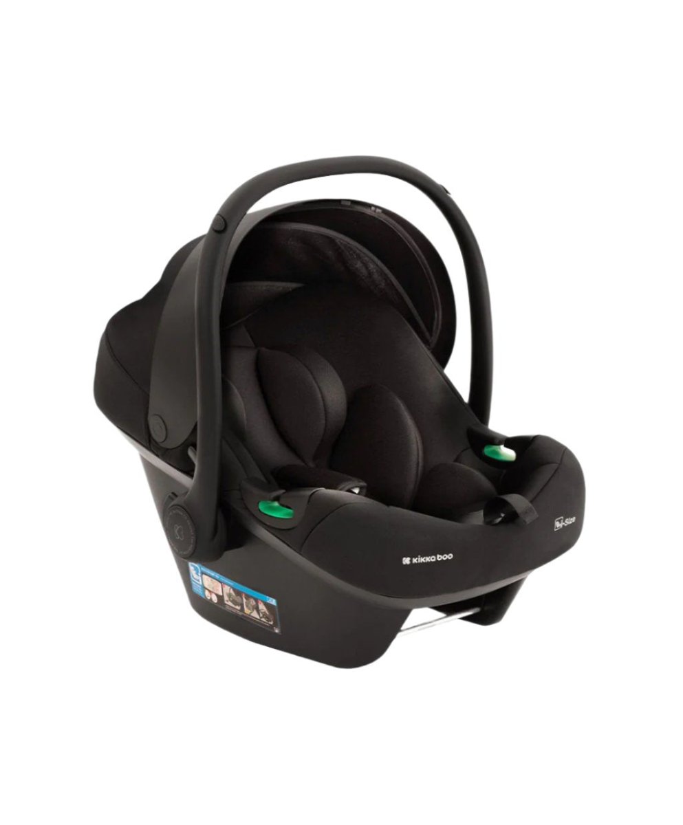 Car Seat i - Prime 40 - 87cm - Black | Car Seat | KikkaBoo for Mamas & Papas LB - Baby Gear