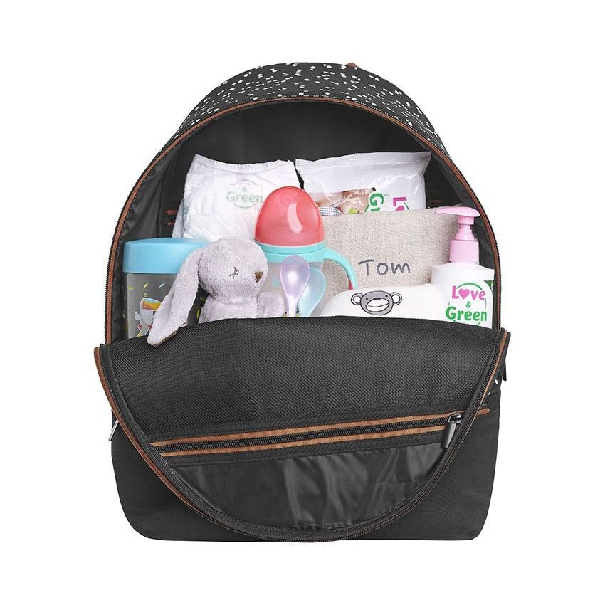 Casual+ Go Diaper Backpack with Changing Mat and Large Opening | Diaper Bag | Babymoov for Mamas & Papas LB - 6hr