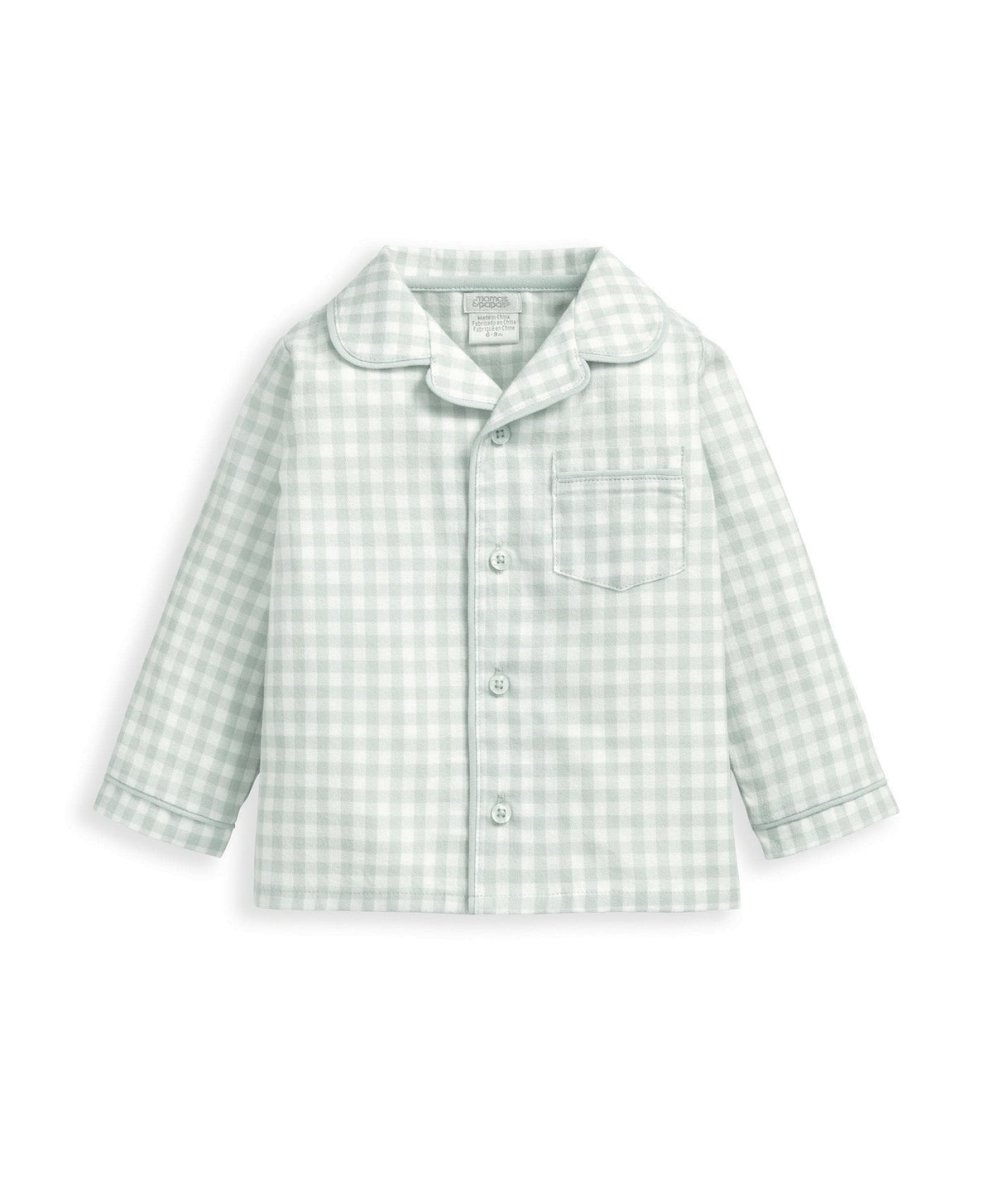 Check Woven Pyjamas - Blue | Sleepsuit | Mamas & Papas for Mamas & Papas LB - 6hr