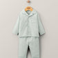 Check Woven Pyjamas - Blue | Sleepsuit | Mamas & Papas for Mamas & Papas LB - 6hr