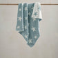Chenille Blanket - Blue Star | Blanket | Mamas & Papas for Mamas & Papas LB - 6hr