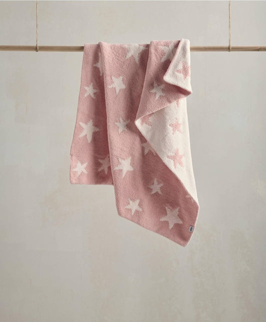 Chenille Blanket - Pink Star | Blanket | Mamas & Papas for Mamas & Papas LB - 6hr