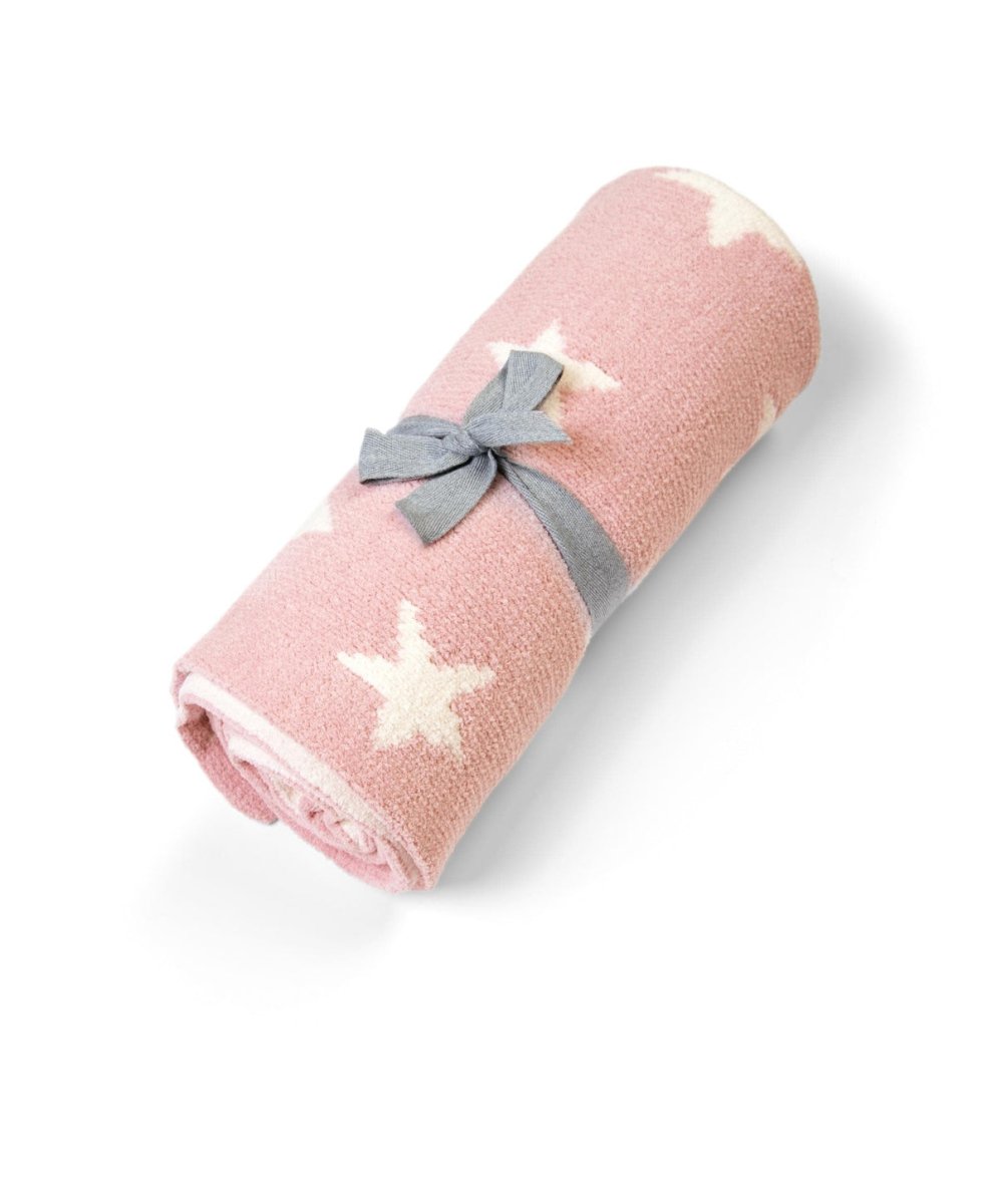 Chenille Blanket - Pink Star | Blanket | Mamas & Papas for Mamas & Papas LB - 6hr