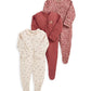 Cherry Sleepsuits (Set of 3) | Sleepsuit | Mamas & Papas for Mamas & Papas LB - 6hr