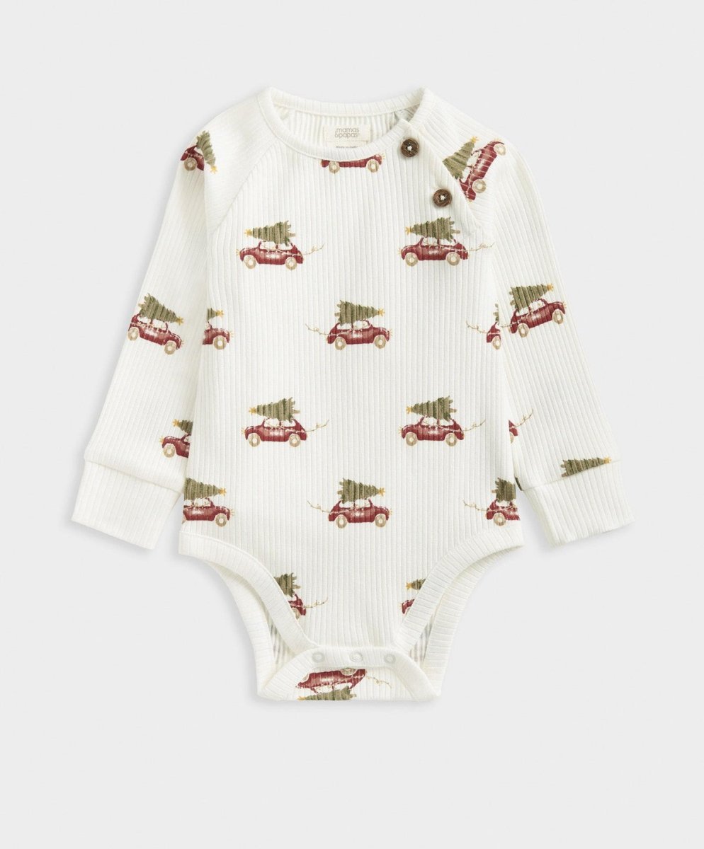 Christmas Car Bodysuit & Leggings | Set | Mamas & Papas for Mamas & Papas LB - 6hr