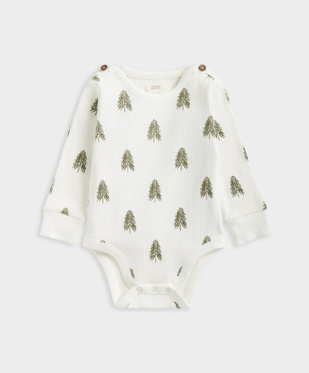 Christmas Tree Bodysuit & Leggings | Set | Mamas & Papas for Mamas & Papas LB - 6hr