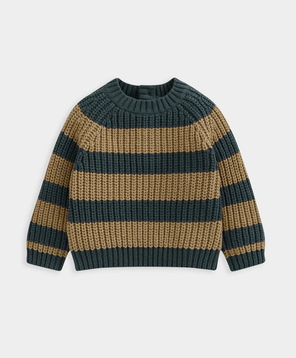 Chunky Knitted Stripe Jumper | Pant | Mamas & Papas for Mamas & Papas LB - 6hr