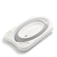 Collapsible Baby Bath – White/Grey | Bath Tub | Mamas & Papas for Mamas & Papas LB - Bath Tubs