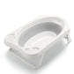 Collapsible Baby Bath – White/Grey | Bath Tub | Mamas & Papas for Mamas & Papas LB - Bath Tubs