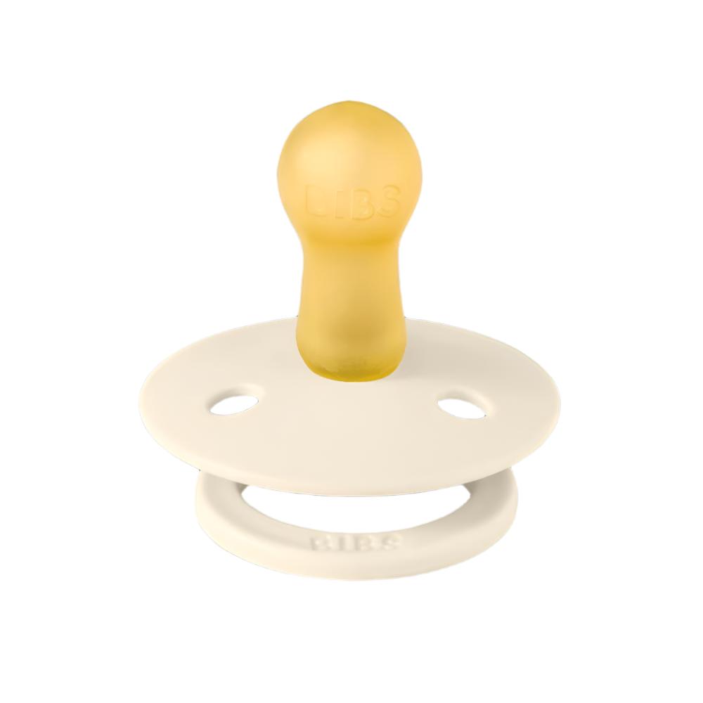 Colour 2 PACK - Ivory/Blush | Pacifier | Bibs for Mamas & Papas LB - Dummies & Soothers