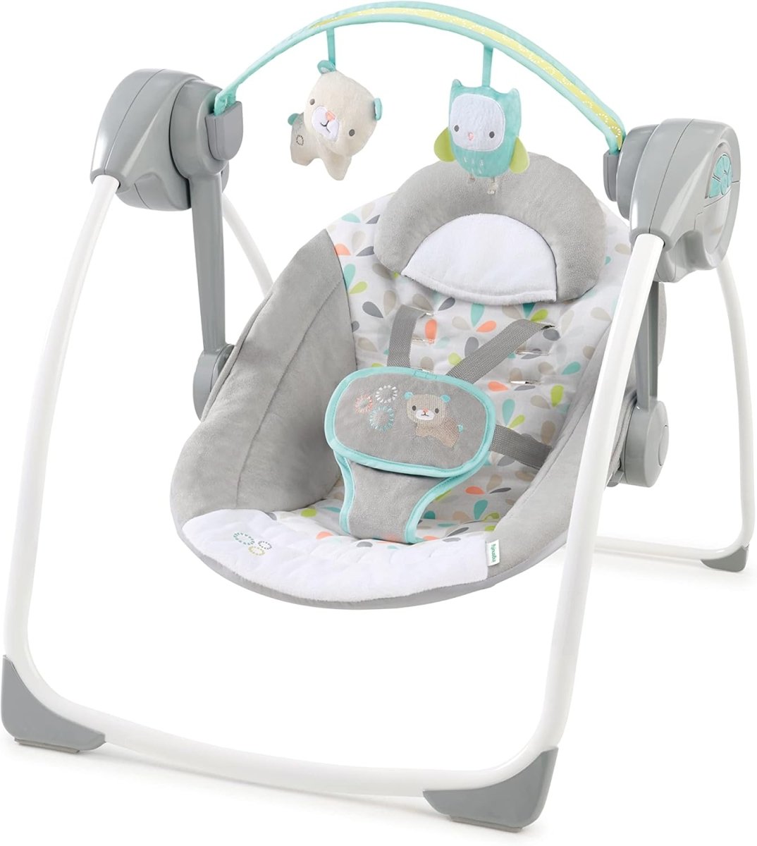 Comfort 2 Go Compact Portable 6 - Speed Cushioned Baby Swing With Music | Swing | Ingenuity for Mamas & Papas LB - Furniture & Nursery