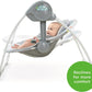 Comfort 2 Go Compact Portable 6 - Speed Cushioned Baby Swing With Music | Swing | Ingenuity for Mamas & Papas LB - Furniture & Nursery