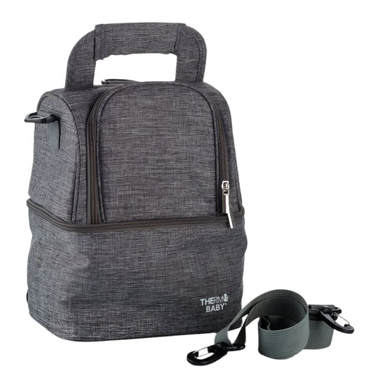 Cooler Bag Grey | Food Storage | Thermobaby for Mamas & Papas LB - 6hr