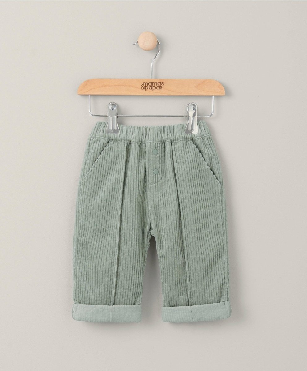Cord Trousers - Green | Pant | Mamas & Papas for Mamas & Papas LB - 6hr