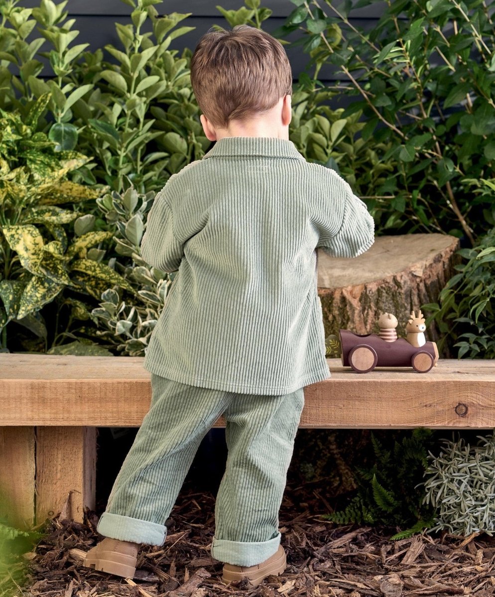 Cord Trousers - Green | Pant | Mamas & Papas for Mamas & Papas LB - 6hr