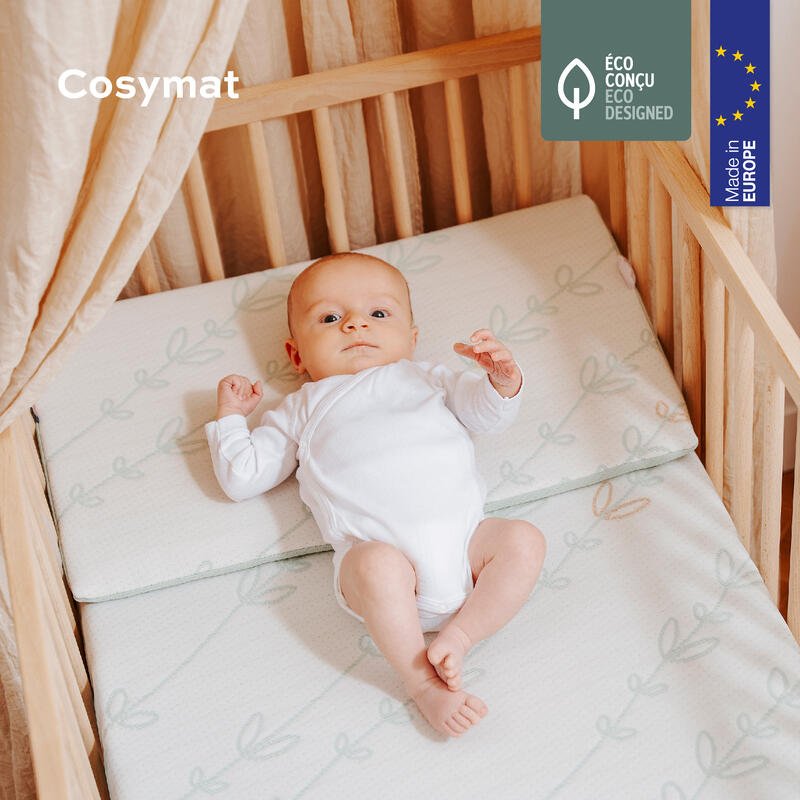 Cosymat Antibacterial Inclined Plane White | Sleep Mat | Babymoov for Mamas & Papas LB - 6hr