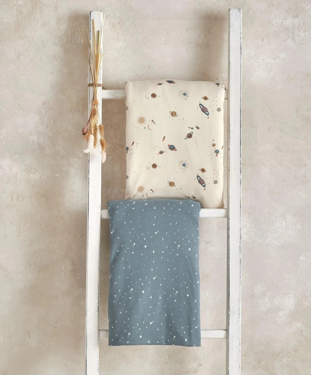 Cotbed Fitted Sheets (Pack of 2) - Planet/Blue Star | Sheet bed | Mamas & Papas for Mamas & Papas LB - Furniture & Nursery