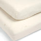 Cotbed Fitted Sheets Pack of 2 Welcome to the World Duckling - Cream | Fitted Sheet | Mamas & Papas for Mamas & Papas LB - Furniture & Nursery