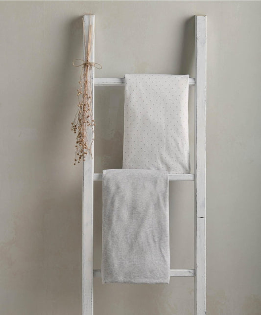 Cotbed Fitted Sheets - Welcome To The World Pack of 2 | Bedding | Mamas & Papas for Mamas & Papas LB - 6hr