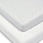 Cotbed Fitted Sheets - Welcome To The World Pack of 2 | Bedding | Mamas & Papas for Mamas & Papas LB - 6hr