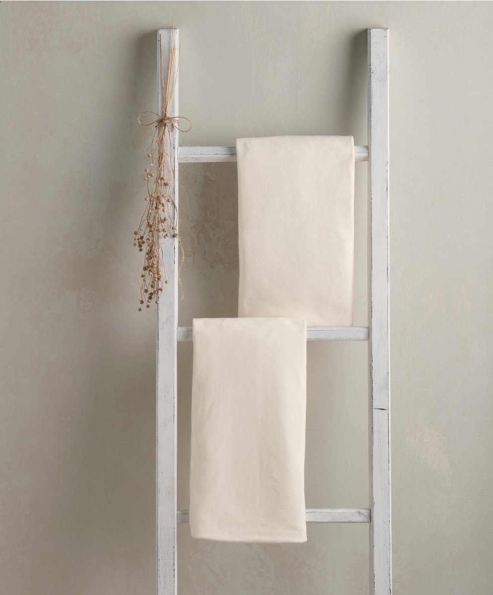 Cotton Essentials Cotbed Fitted Sheets Pack of 2 - Cream | Bedding | Mamas & Papas for Mamas & Papas LB - Furniture & Nursery