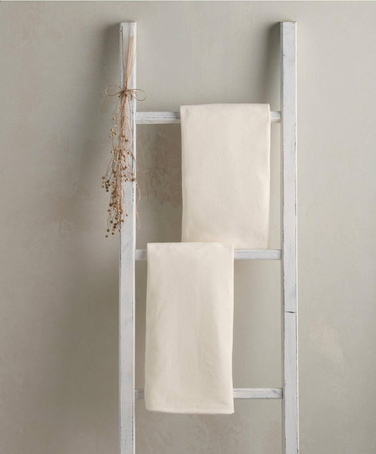 Cotton Essentials Cotbed Fitted Sheets Pack of 2 - Cream | Bedding | Mamas & Papas for Mamas & Papas LB - Furniture & Nursery