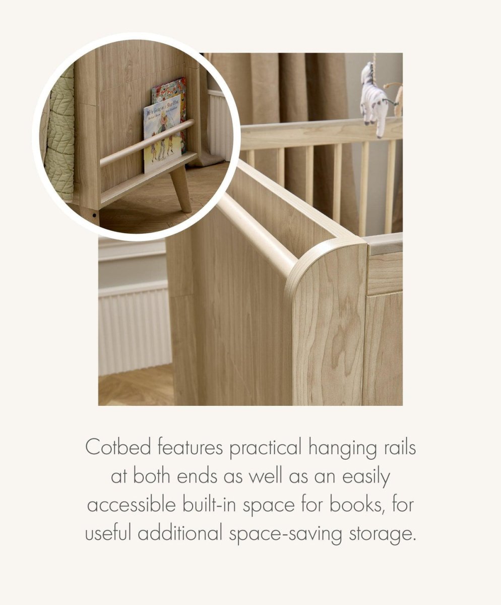 Coxley Cotbed Natural | Cot | Mamas & Papas for Mamas & Papas LB - colorneed