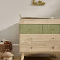 Coxley Nusery Dresser Changer Natural - Olive Green | Dresser | Mamas & Papas for Mamas & Papas LB - Dressers & Changers