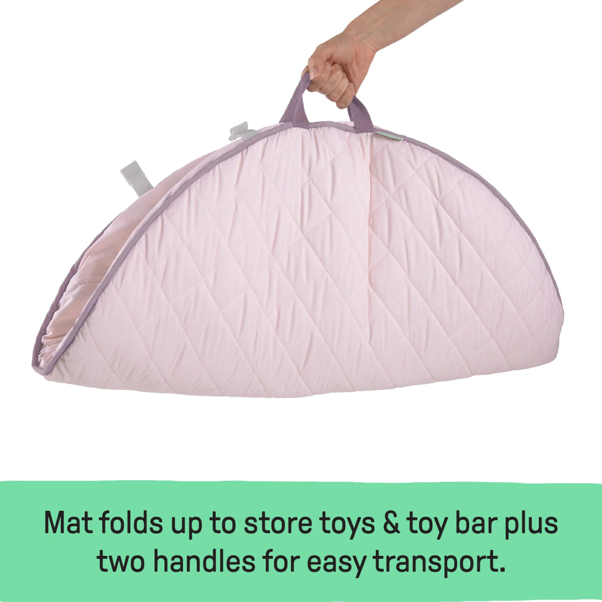 Cozy Spot Duvet Activity Gym with Self - Storage, Machine Washable Mat | Play Gym | Ingenuity for Mamas & Papas LB - Activity & Sensory Toys