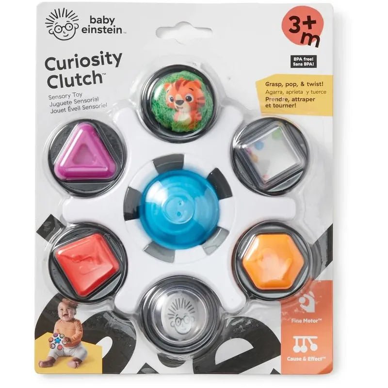 Curiosity Clutch Sensory Toy | Sensory Toy | Baby Einstein for Mamas & Papas LB - 6hr