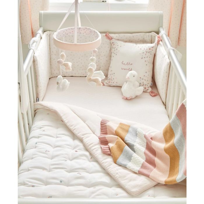 Cushion - Welcome to the World Wildflower | Cushion | Mamas & Papas for Mamas & Papas LB - Baby Pillows