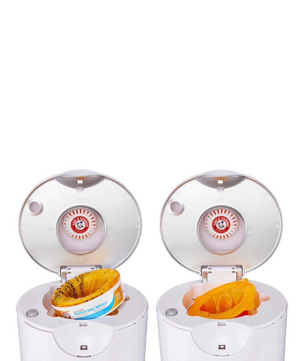 Diaper Pail Powered By Arm & Hammer | Diaper Bin | Munchkin for Mamas & Papas LB - Baby Changing & Hygiene