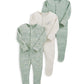 Dino Sleepsuits (Set of 3) | Sleepsuit | Mamas & Papas for Mamas & Papas LB - 6hr