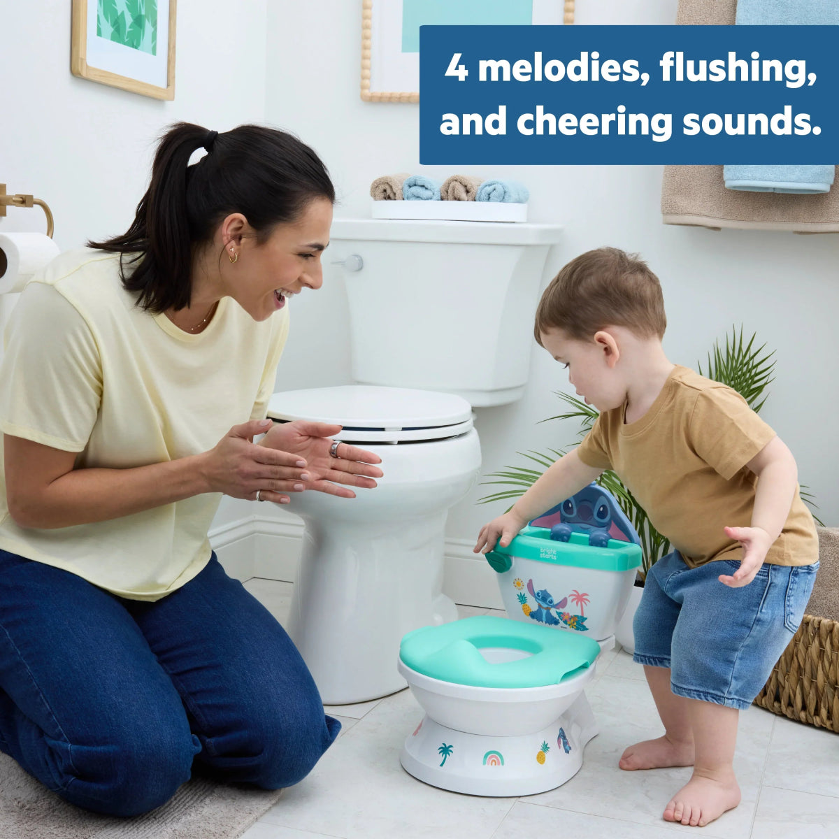 Disney Baby Stitch My Size Potty | Potty | Ingenuity for Mamas & Papas LB - Baby Changing & hygiene