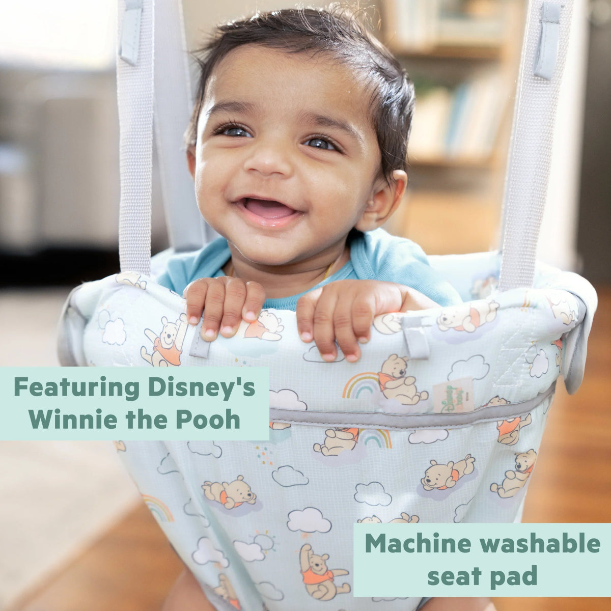 Disney Baby Winnie the Pooh Once Upon a Bounce Activity Jumper | Bouncer | Bright Starts for Mamas & Papas LB - Christmas