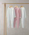 Ditsy Cherry Sleepsuits (Set of 3) | Sleepsuit | Mamas & Papas for Mamas & Papas LB - 6hr