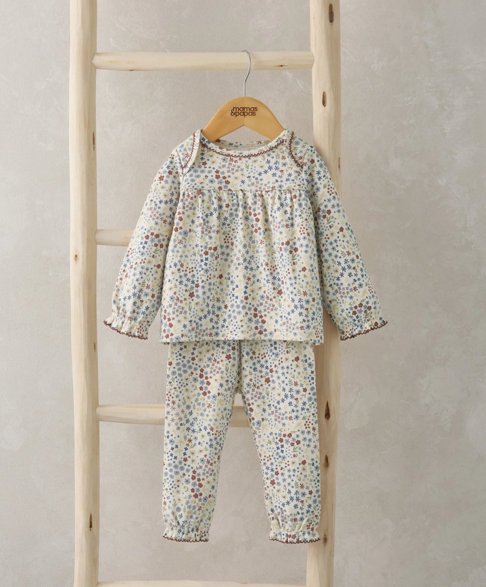 Ditsy Floral Pyjamas | Sleepsuit | Mamas & Papas for Mamas & Papas LB - 6hr