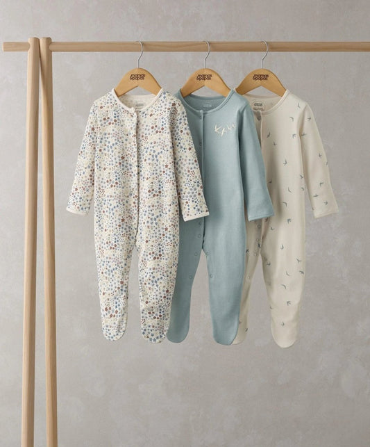 Ditsy Floral Sleepsuits (Set of 3) | Sleepsuit | Mamas & Papas for Mamas & Papas LB - 6hr