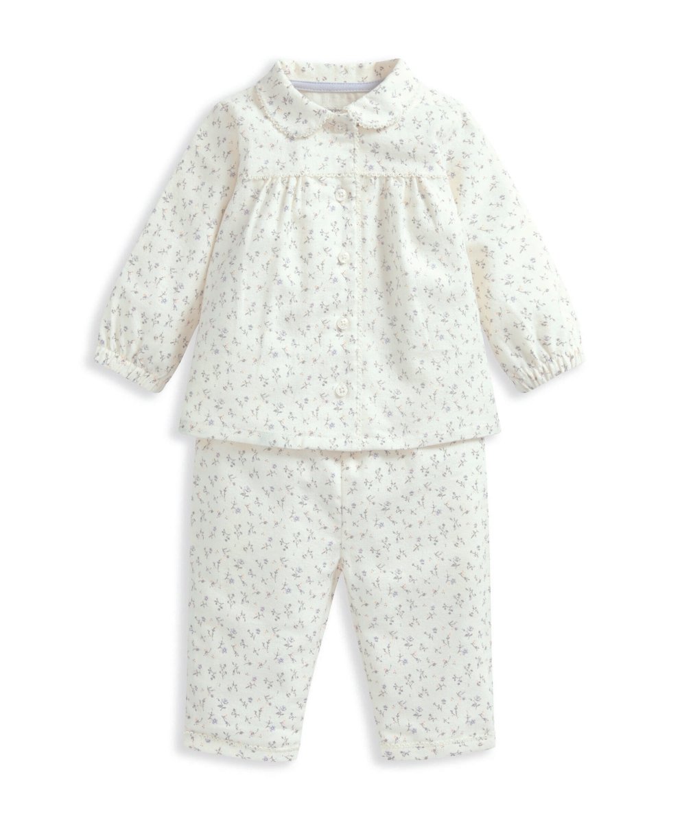 Ditsy Floral Woven Pyjamas | Sleepsuit | Mamas & Papas for Mamas & Papas LB - 6hr