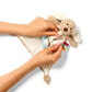 Dog Willy cuddly toy with a dummy holder | Plush | Babyono for Mamas & Papas LB - Christmas
